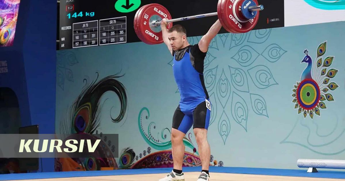 Weightlifter Petr Khrebtov takes 14th place at World Championships in China