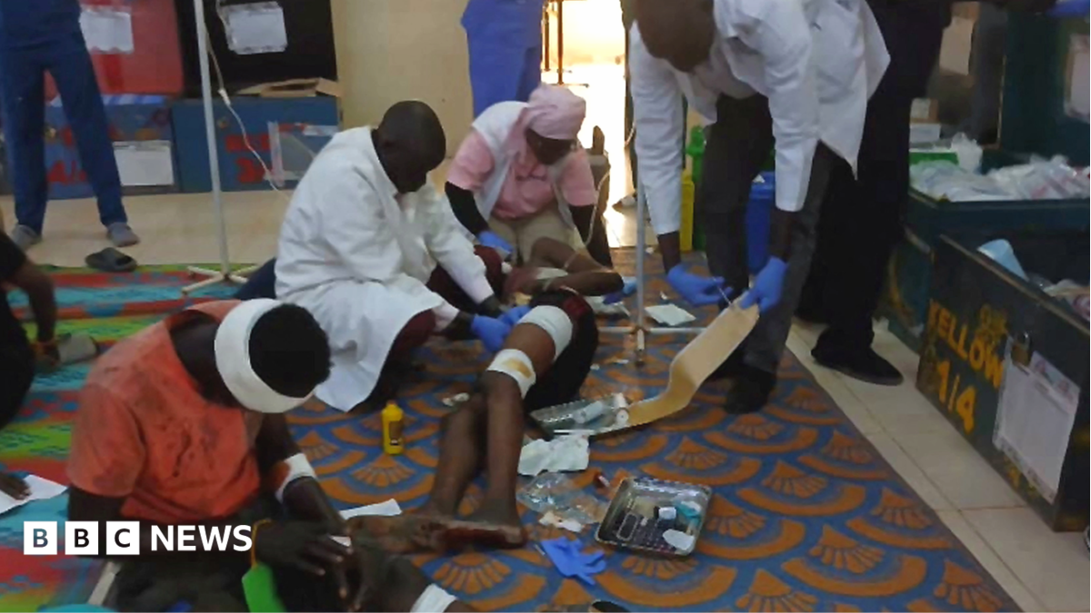 Sudan army drone strikes on mourners and fuel market kill over 200