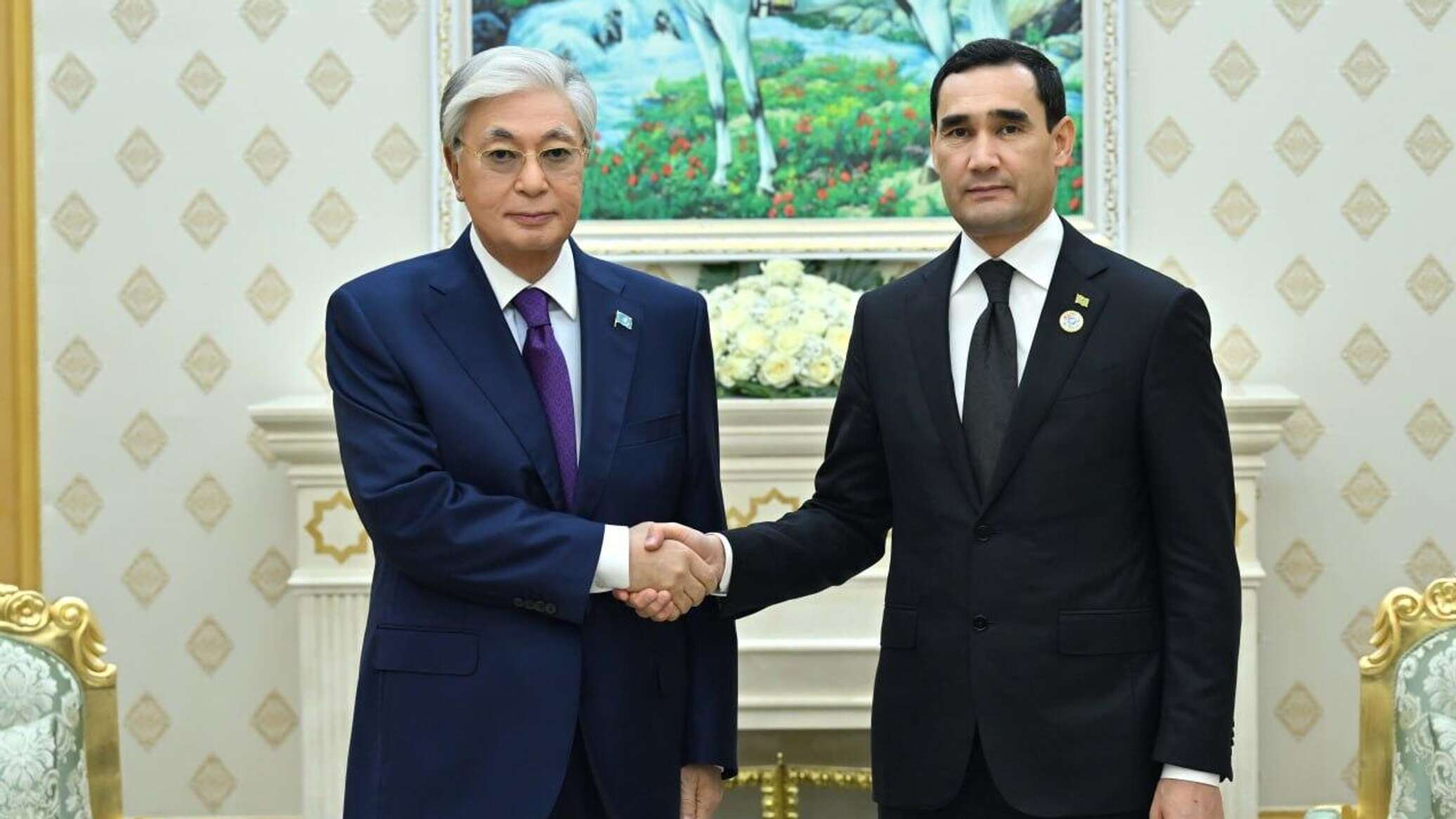 Tokayev and Berdimuhamedov discuss joint projects