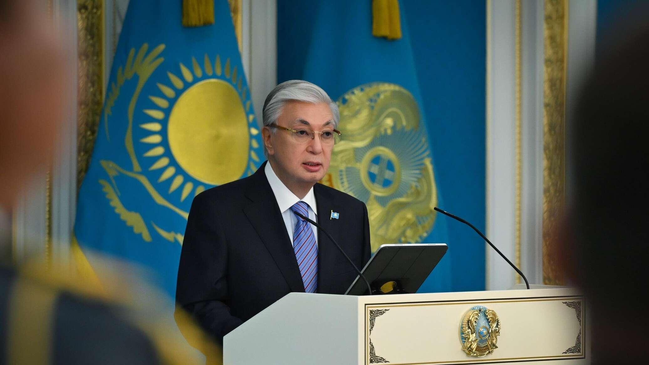 Tokayev awards state decorations to rescuers