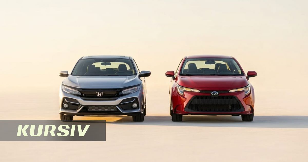 Toyota Corolla loses to Honda Civic in value retention