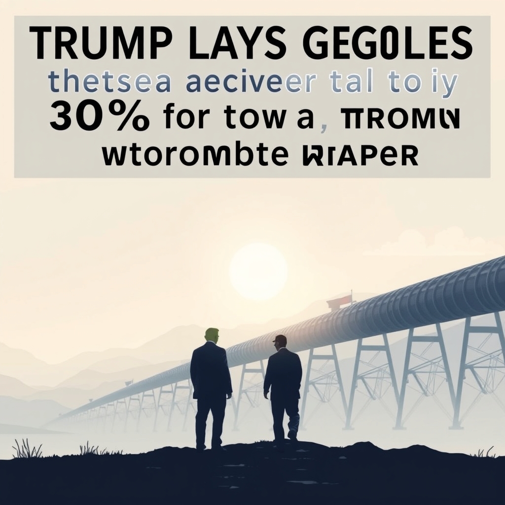 Trump says Taiwan agrees to buy 30% of LNG from Alaska pipeline project