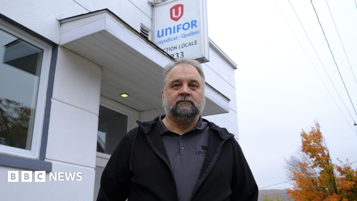 Trump's tariffs could shutter this Canadian town - residents fight to save it