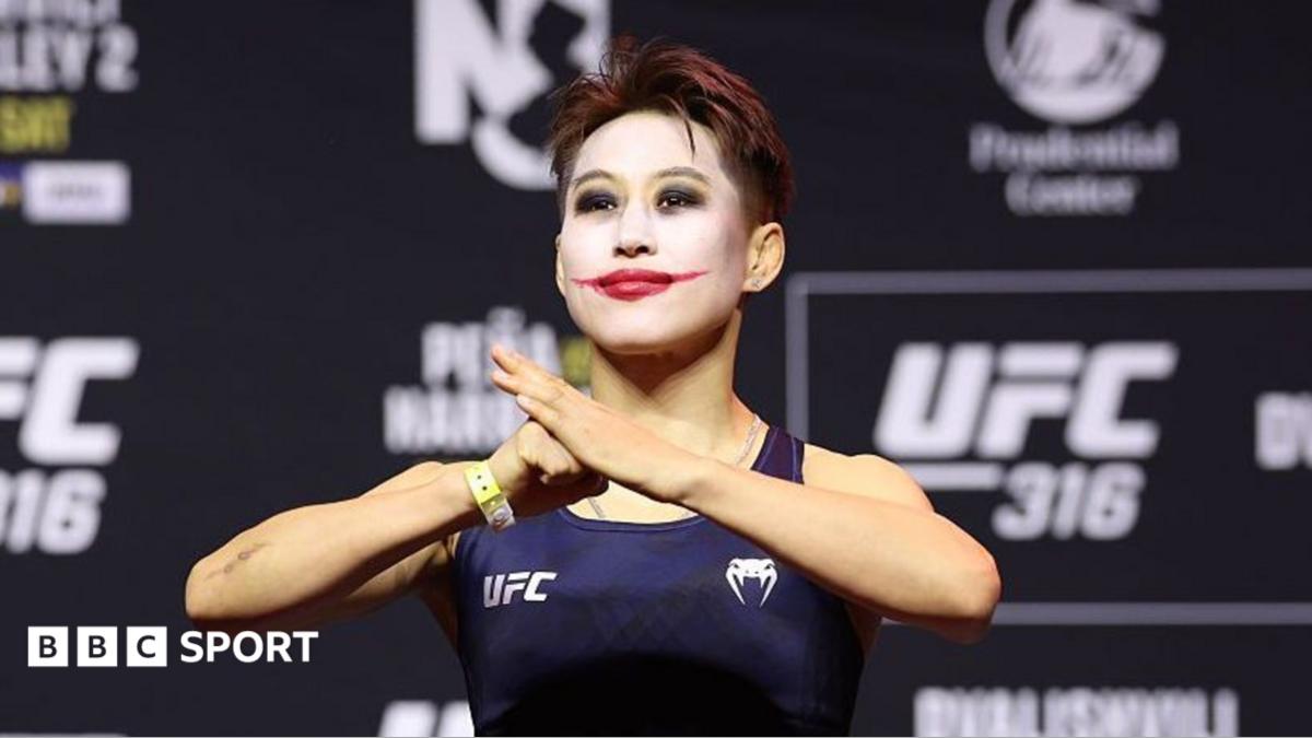 Wang Cong to face Natalia Silva at UFC 332 with Joker persona
