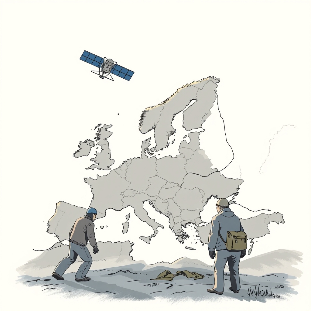 Ukraine struggles with Starlink and US satellite data, Europe has no quick fix